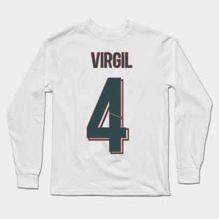 Virgil Van Dijk Liverpool jersey 21/22 Long Sleeve T-Shirt